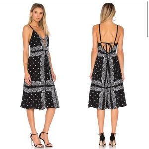 Kendall + Kylie Black Bandana Jumpsuit